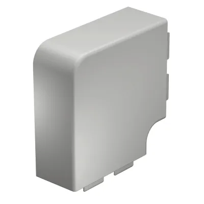 OBO BETTERMANN Flachwinkelhaube WDK HF60130RW | 90° Kabelkanal 60x130 mm | PVC | IP30 | reinweiß RAL9010