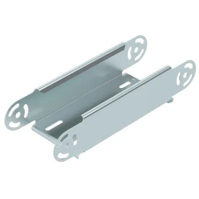 OBO Bettermann Gelenkbogen-Element RGBEV 610 FS 7005326 | vertikal | 60x100 mm | verstellbar | Stahl bandverzinkt | zink