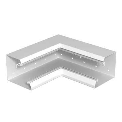 OBO Bettermann Inneneck GEK-SAIS133110RW | Kabelkanal Innenwinkel 133x110 mm | Stahl | IP30 | RAL9010 reinweiß