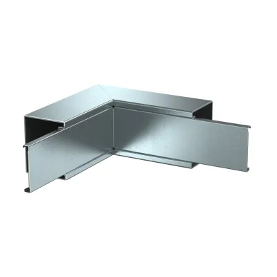 OBO Bettermann Inneneck PLM IC 0810 FS | Brandschutzgewebe Installationskanal | 100x80mm | Stahl verzinkt | zink