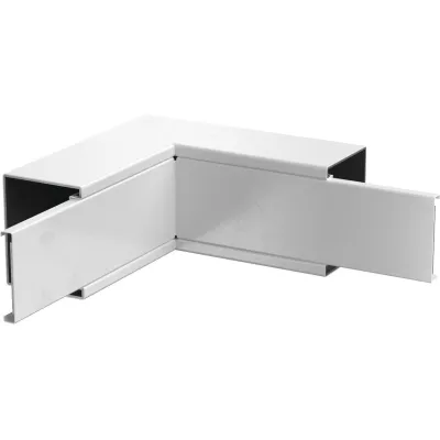 OBO Bettermann Inneneck PLM IC 0810 RW | Installationskanal 90° | 230x100x80 mm | Stahl beschichtet | RAL9010
