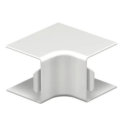 OBO BETTERMANN Inneneckhaube WDK HI30030RW | 30x30mm | PVC | aufrastbar | 90° | IP30 | reinweiß RAL9010