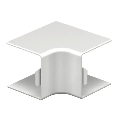 OBO Bettermann Inneneckhaube WDK HI40040RW | 40x40mm | PVC | 90° aufrastbar | IP30 | RAL9010 reinweiß