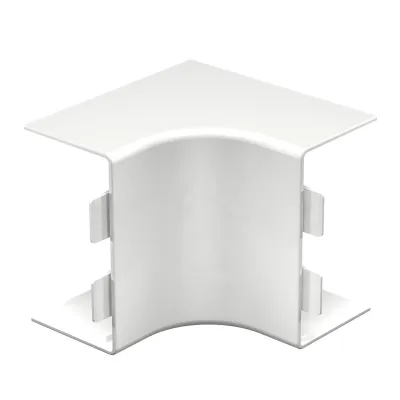 OBO BETTERMANN Inneneckhaube WDKH-I60110RW | 60x110mm | halogenfrei | Kunststoff PC/ABS | 90° | IP30 | reinweiß RAL9010