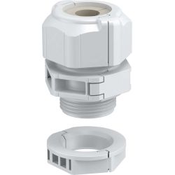 OBO Kabelverschraubung V-TEC TB25 14-18 teilbar mit Gegenmutter