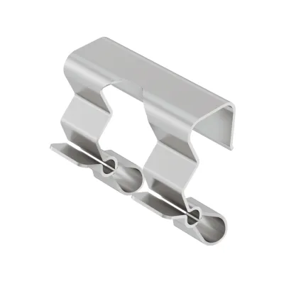 OBO BETTERMANN Klemmfeder KFL 25 G 6049273 | Potentialausgleich Kabelrinnen | schraubenlos | 10-35mm² | Stahl