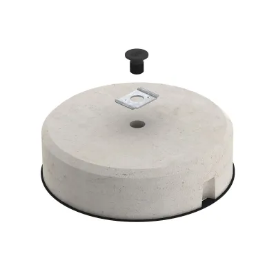 OBO BETTERMANN TrayFix-10-S 5403102 | Gitterrinnen-Montageset | inkl. FangFix-Stein 10 kg | für Flachdach