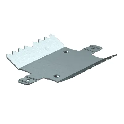 OBO BETTERMANN Stoßstellenverbinder PLM SI 0404 | für PYROLINE Rapid PLM D 0404 | werkzeuglose Montage | 54x39x5 mm