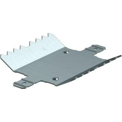 OBO BETTERMANN Stoßstellenverbinder PLM SI 0404 | für PYROLINE Rapid PLM D 0404 | werkzeuglose Montage | 54x39x5 mm