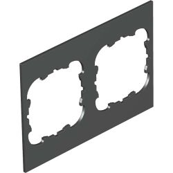 OBO T4B/P3S Abdeckplatte 1/1 Länge 2xLochung D45
