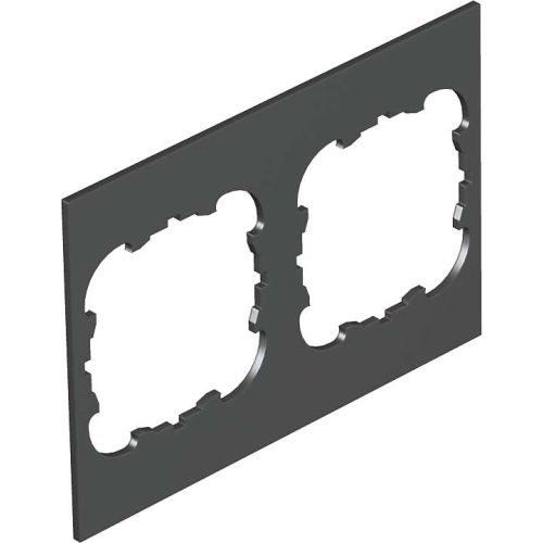 Bild: OBO T4B/P3S Abdeckplatte 1/1 Länge 2xLochung D45