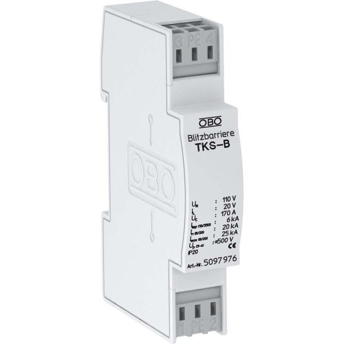 Bild: OBO TKS-B Blitzbarriere 120VAC 5097976