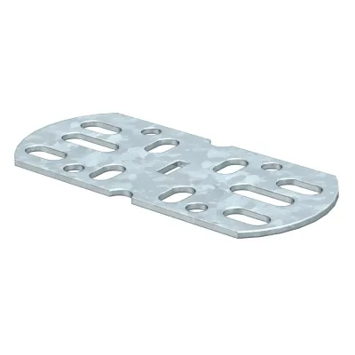 OBO BETTERMANN Längs- und Winkelverbinder VF AZK OS A2 6066577 | 45x100 mm | Edelstahl V2A 1.4301 | rostfrei