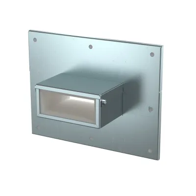 OBO Bettermann Wandanschlusskragen PLM WC 0410 FS | 3-/4-seitig | mit Dichtung | 85x253x193 mm | Zubehör PYROLINE Rapid