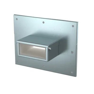 OBO Bettermann Wandanschlusskragen PLM WC 0410 FS | 3-/4-seitig | mit Dichtung | 85x253x193 mm | Zubehör PYROLINE Rapid