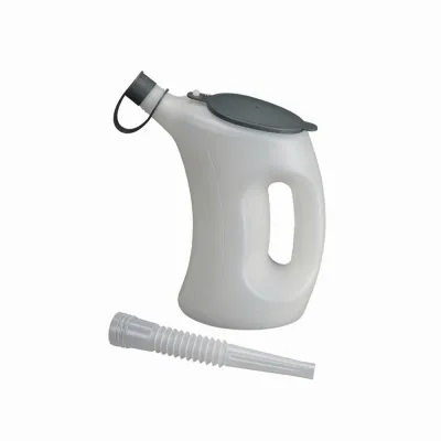 Öl-Messbecher 1L,m.Deckel weiß