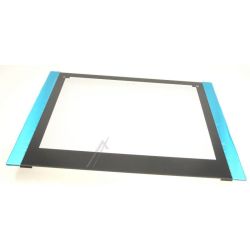 Ofen-Front Scheibe für Electrolux AEG 5612573419 Edelstahl 592x490mm