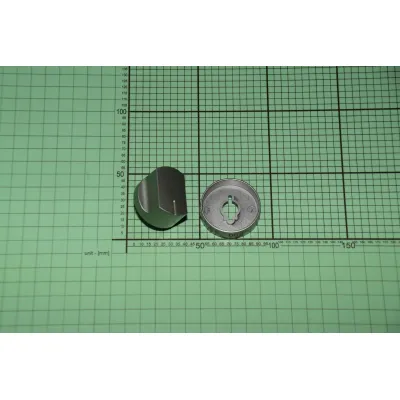 Ofenknopf Amica 9070613 Silber Drehknopf