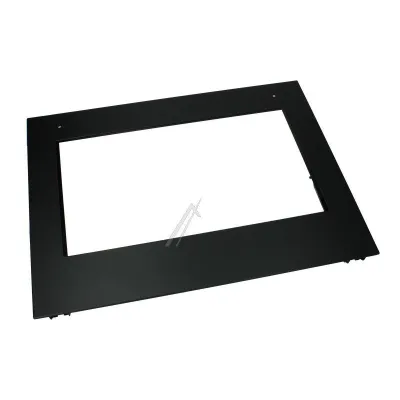 Ofentür für AEG 140071069276 Mattschwarz, 592x4