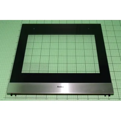 Ofentür-Scheibe für Amica Ofen 9076150 Außenscheibe