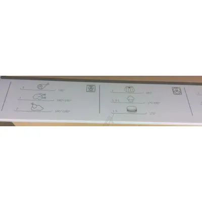 Ofentürglas für Beko-Ofen C00872807 Innentür