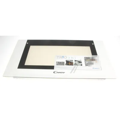 Ofentürglas für Ofen Candy Hoover 44006312 Außenscheibe