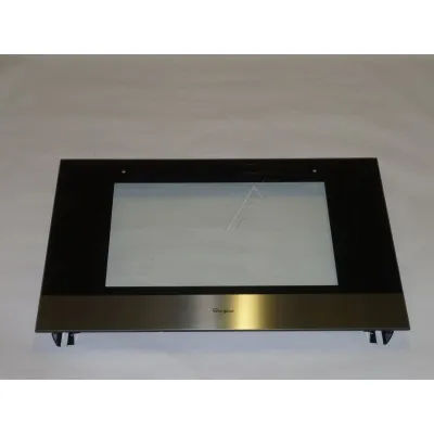 Ofentürglas für Ofen Whirlpool 481010395547 Glas, Unterstützung