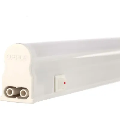 Opple LED Lichtleiste T5 140044293 | 1200mm | 13W | 1300lm | 3000K warmweiß | Netzschalter | Kunststoff | weiß
