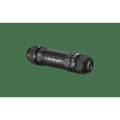 Opple Anschluss-Set Kupplung IP68 LEDFix 543098021900 | 3-adrig | Verbinder gerade | 490,6 mm² | schwarz