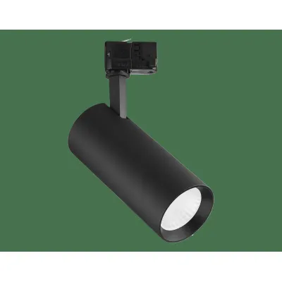 Opple LED Stromschienenstrahler LEDSpot3C-C-P | 3-Phasen | 25W | 4000K | 2400lm | 36° | Aluminium | schwarz