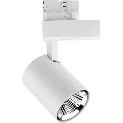 Opple LED Stromschienenstrahler 30W | 2700lm | 4000K Neutralweiß | 24° | Global Kompatibel | Weiß