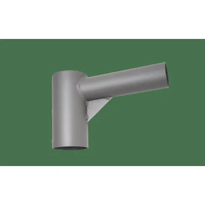 Opple Mastaufsatzstück 76/60 mm 705098003400 | Zubehör LED Streetlight | Stahl pulverbeschichtet | 1-armig | Zopf 85-60