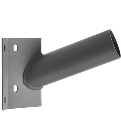 OPPLE Wandausleger Plattenhalterung 705098003600 | LED Streetlight Zubehör | Stahl pulverbeschichtet | Zopf 60 mm
