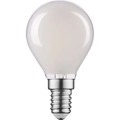 Opple LED-Tropfenlampe 500010000700 | E14 | 4,5W | 470lm | dimmbar | Filament | 2700K warmweiß | matt | Ø45mm | IP20