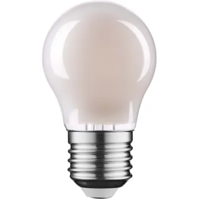 Opple LED-Filament Lampe Mini Globe G45 E27 4,5W 470lm 2700K dimmbar | warmweiß | klassische Glühlampenform