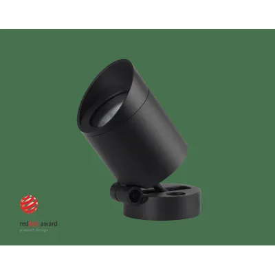 Opple LED Außenstrahler 8W 580lm 3000K 36° | IP66 wasserdicht | 180° neigbar | Aluminium | schwarz