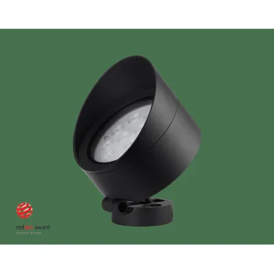 Opple LED Außenstrahler 709000027400 | LED Spot 15W 1151lm 3000K 36° IP66 | Aluminium | 180° neigbar | schwarz