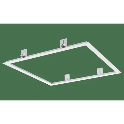 Opple Einbaurahmen 625er LED Panel | 542098009700 | Aluminium | Deckenausschnitt 646x646 mm | weiß