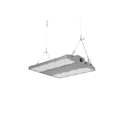Opple LED-Hallenstrahler 150W | 27.000 lm | IP66 | 4000K | Aluminium grau | Bluetooth