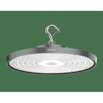 Opple LED-Hallenstrahler 545001073000 Highbay 180W 27900lm 5700K IP65 IK08 Aluminium | extrem breitstrahlend | grau