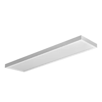 Opple LED Panel Performer 1574x370mm | 50W | 6250lm | DALI | UGR19 | CCT 3000–4000K | Aluminium weiß