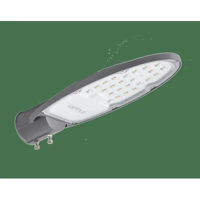 OPPLE LED-Straßenleuchte 40W 5000lm 4000K | LED Streetlight G2 | IP66 | Mast 42-60mm | Grau | Aluminium