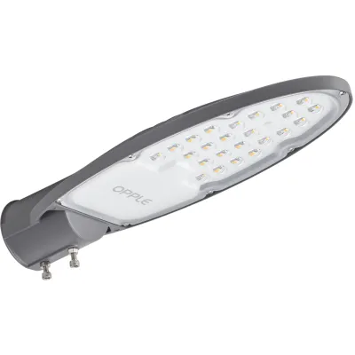 OPPLE LED-Straßenleuchte 40W 5000lm 4000K | LED Streetlight G2 | IP66 | Mast 42-60mm | Grau | Aluminium