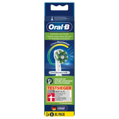 Bild: Oral-B CrossAction CleanMaximizer 6er