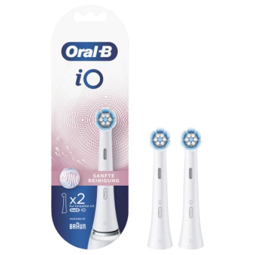 Bild: Oral-B iO Sanfte Reinigung 2er Aufsteckbürste