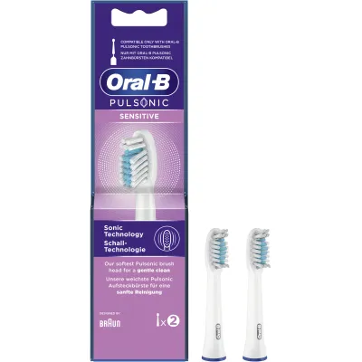 Oral-B Pulsonic Sensitive 2er Aufsteckbürste