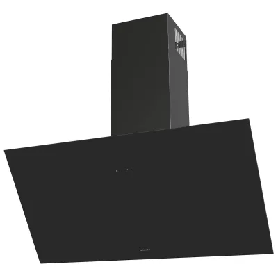 ORANIER Dunstabzugshaube Kopffrei DHK690 | Wandhaube 90 cm | Touch Control | LED-Beleuchtung | Abluft/Umluft | schwarz