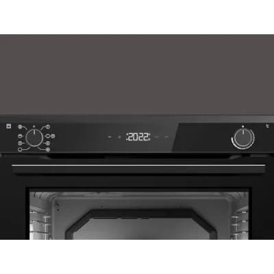 Oranier Einbau-Backofen EBP620 | Pyrolyse | 80L XXL-Garraum | 9 Funktionen | 3D-Heißluft | SoftClose | Schwarz