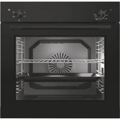 ORANIER Einbaubackofen EBS 900 | Elektro-Backofen | 80L XXL-Garraum | 6 Heizarten | Energieeffizienz A | Schwarz