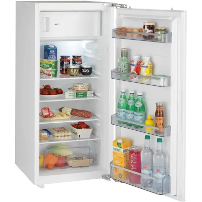 Oranier Kühlschrank mit Gefrierfach EKS423 Einbaugerät | 178L | Nische 123 cm | Festtür | EEK E | be-fresh | LED | 38 dB